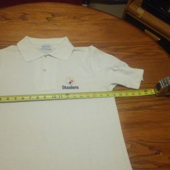 ✨ Vintage Steelers Pollo Shirt Logo Seven USA made - Picture 10 of 11